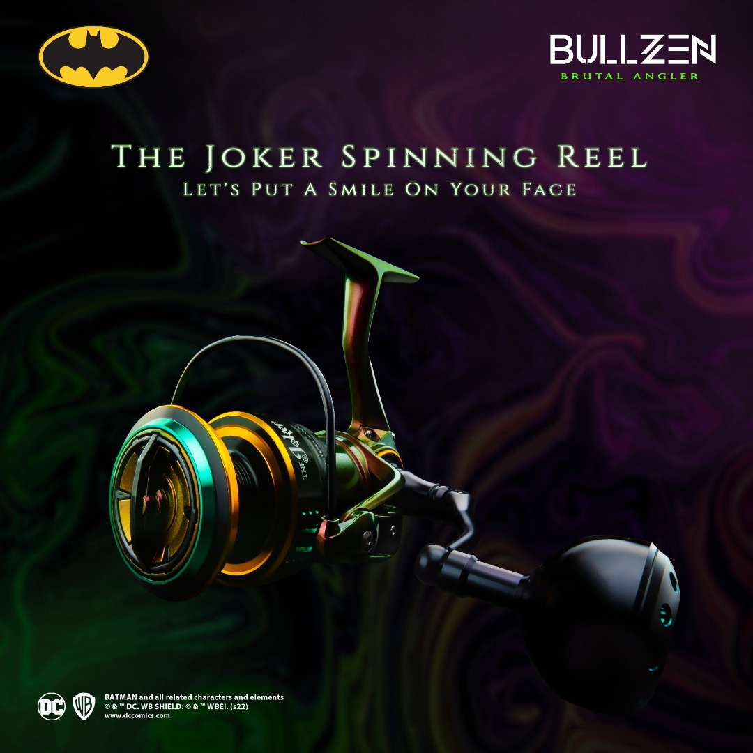 Bullzen Joker Limited Spinning Reel, Sports Equipment, Fishing on