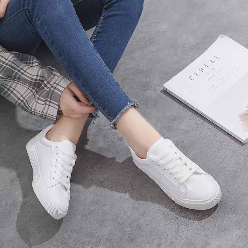 White sneakers shop korean fashion