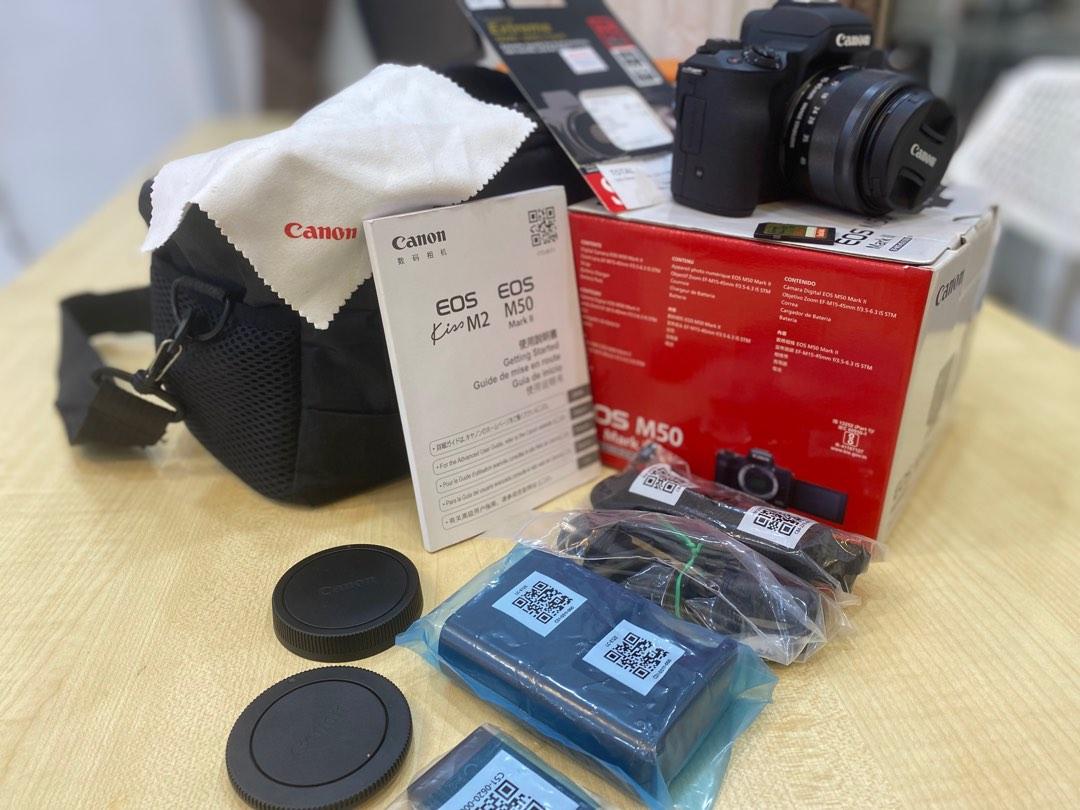 Canon M50 Mark II, Photography, Cameras on Carousell