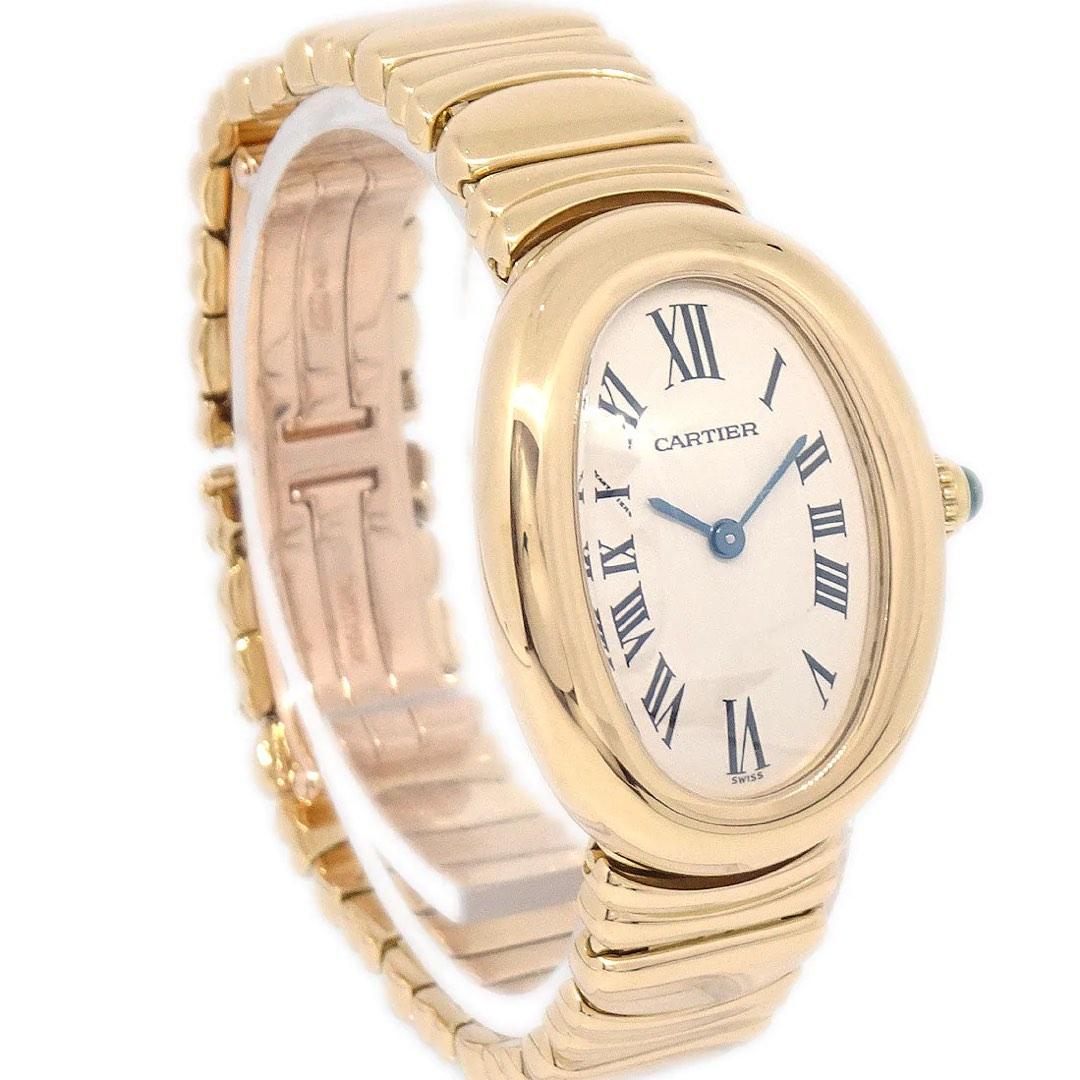 Cartier quartz clearance 18k swiss made