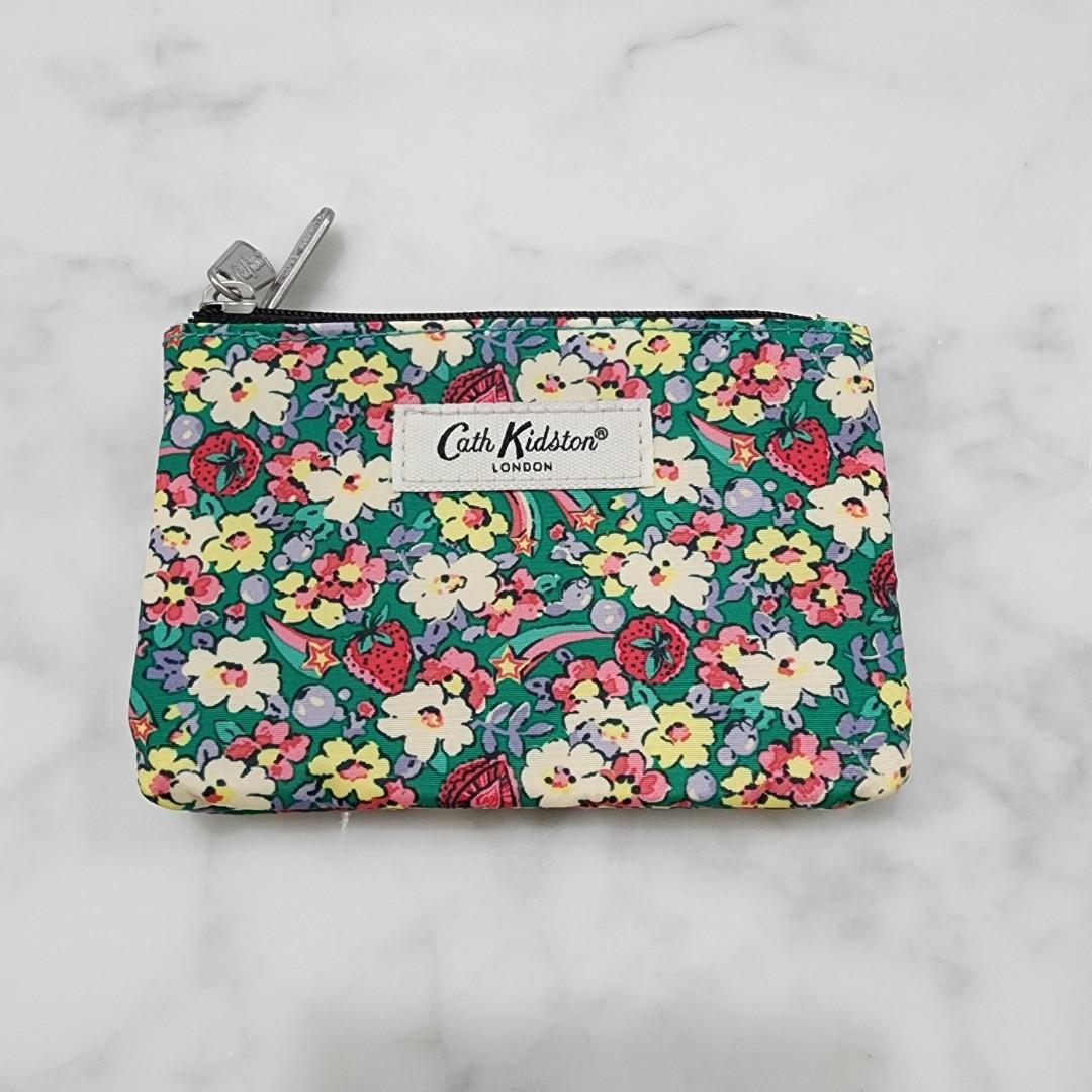 Cath Kidston Pouch Double Zipper Compartment Floral