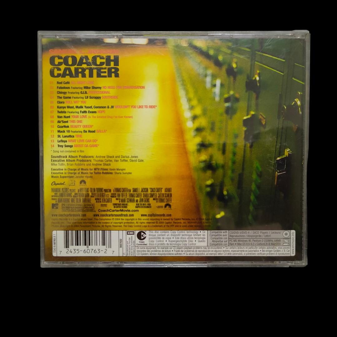 CD) OST - Coach Carter, Hobbies & Toys, Music & Media, CDs & DVDs on  Carousell