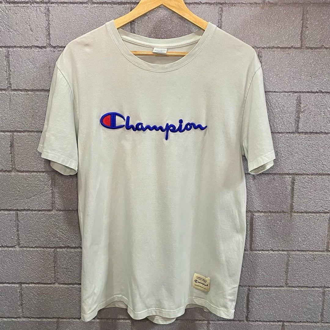 Champion heritage embroidered script top