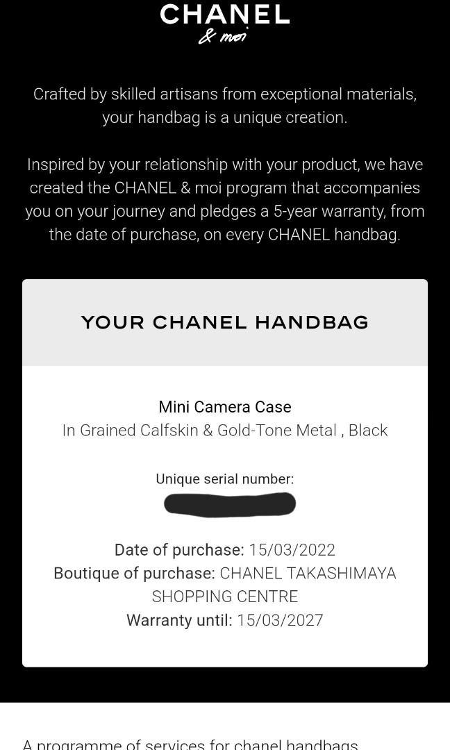 Chanel 22P Melody Chain Camera Bag, Women's Fashion, Bags