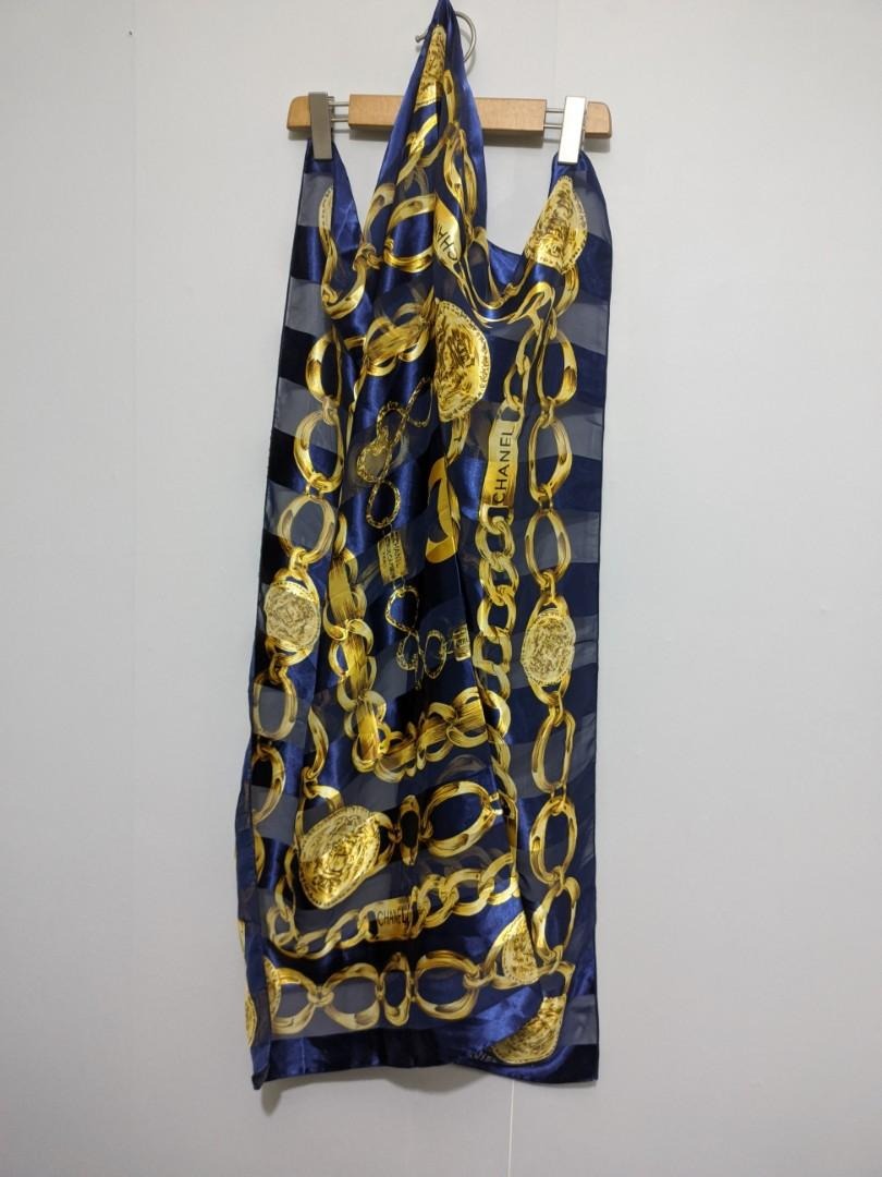 CHANEL 25S SCARF 140 IN SILK 735811 main image 0