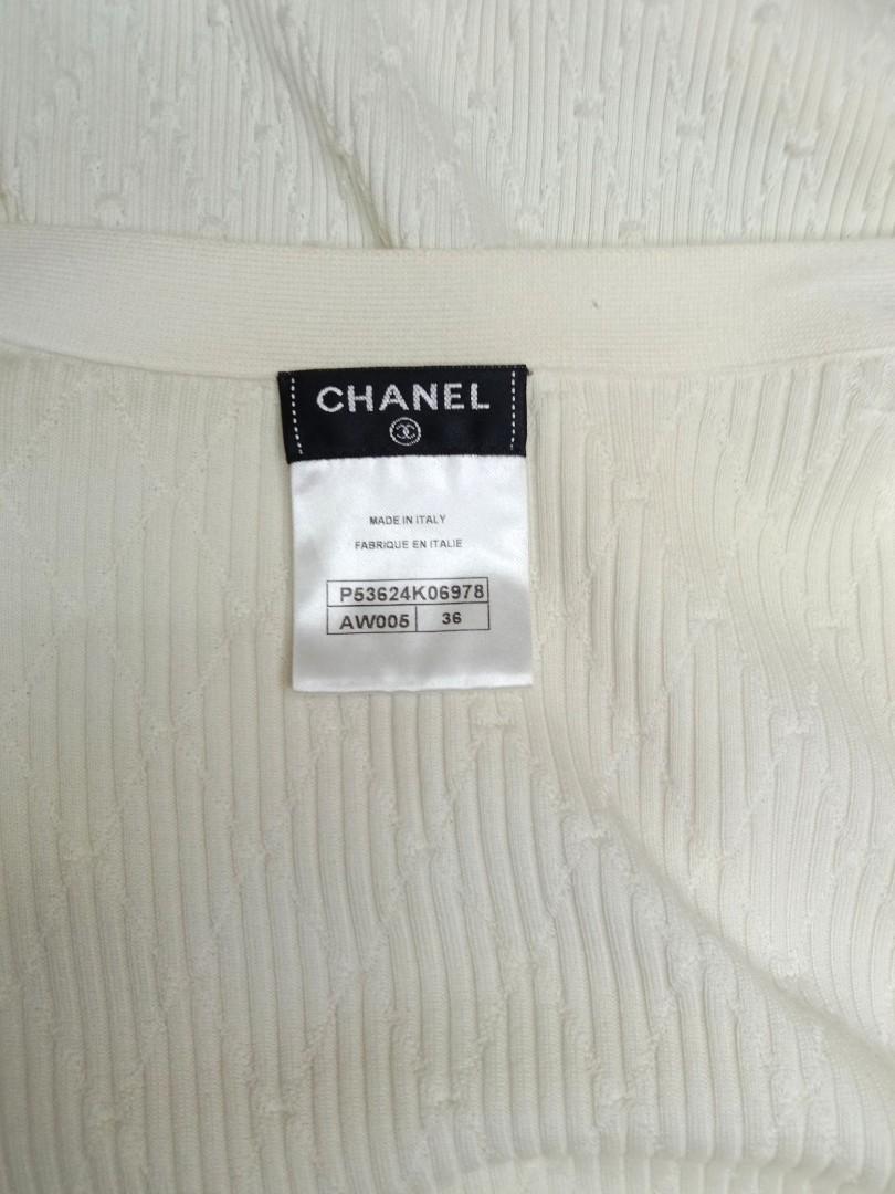 Chanel Cream Cardigan Sweater
