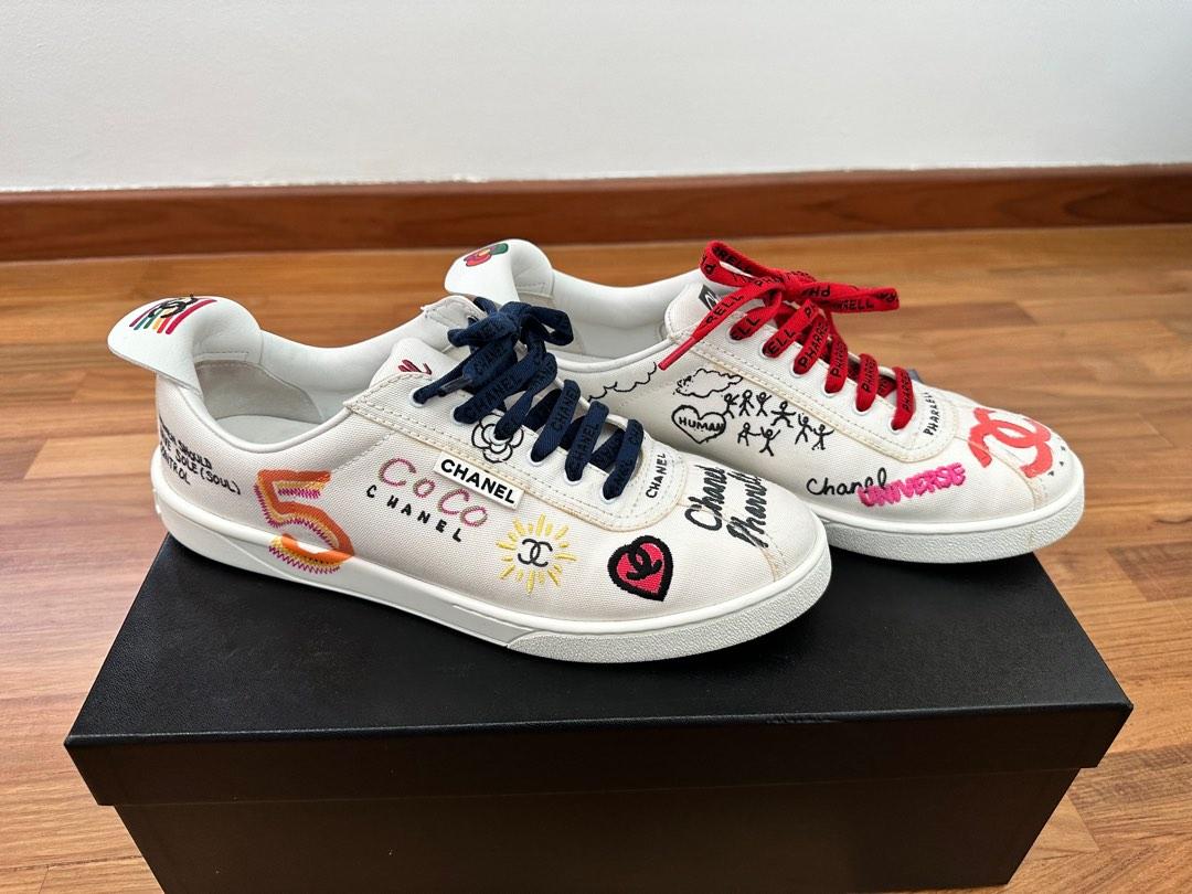 🧧Pre-CNY Sale🧧Chanel x Pharrell Limited Edition Sneakers Size 42
