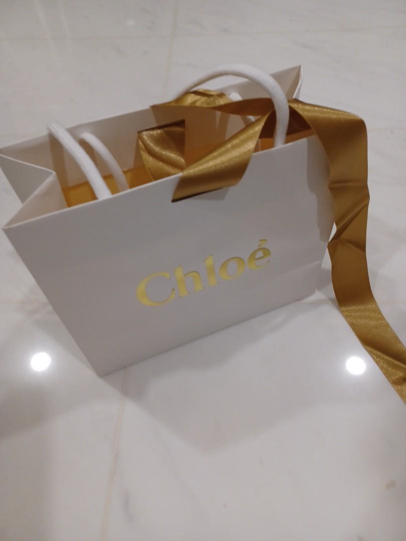 Chloe Paper Bag w medium Luxury Accessories on Carousell