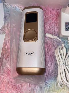 CkeyiN IPL 990,000 Times Ice Cooling Laser Hair Remover Pore Refining Pulse Hair Removal for Whole Body MT125