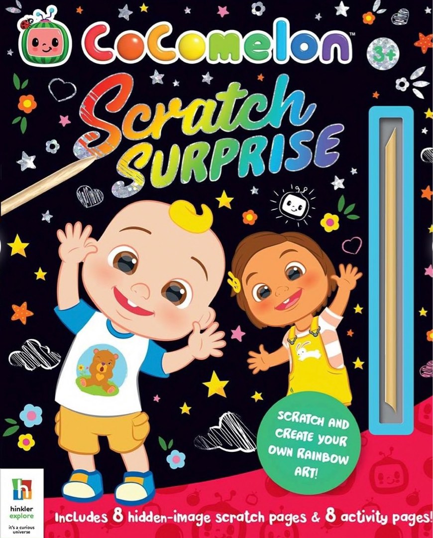 Scratch Surprise Activity Book (brand new) Imported frm Aus