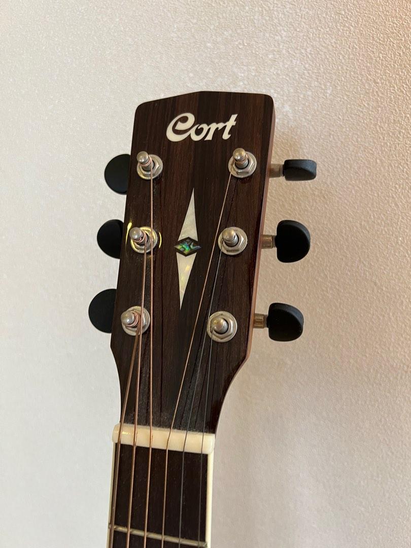 Cort Earth100-Nat Acoustic Guitar, Hobbies & Toys, Music & Media ...