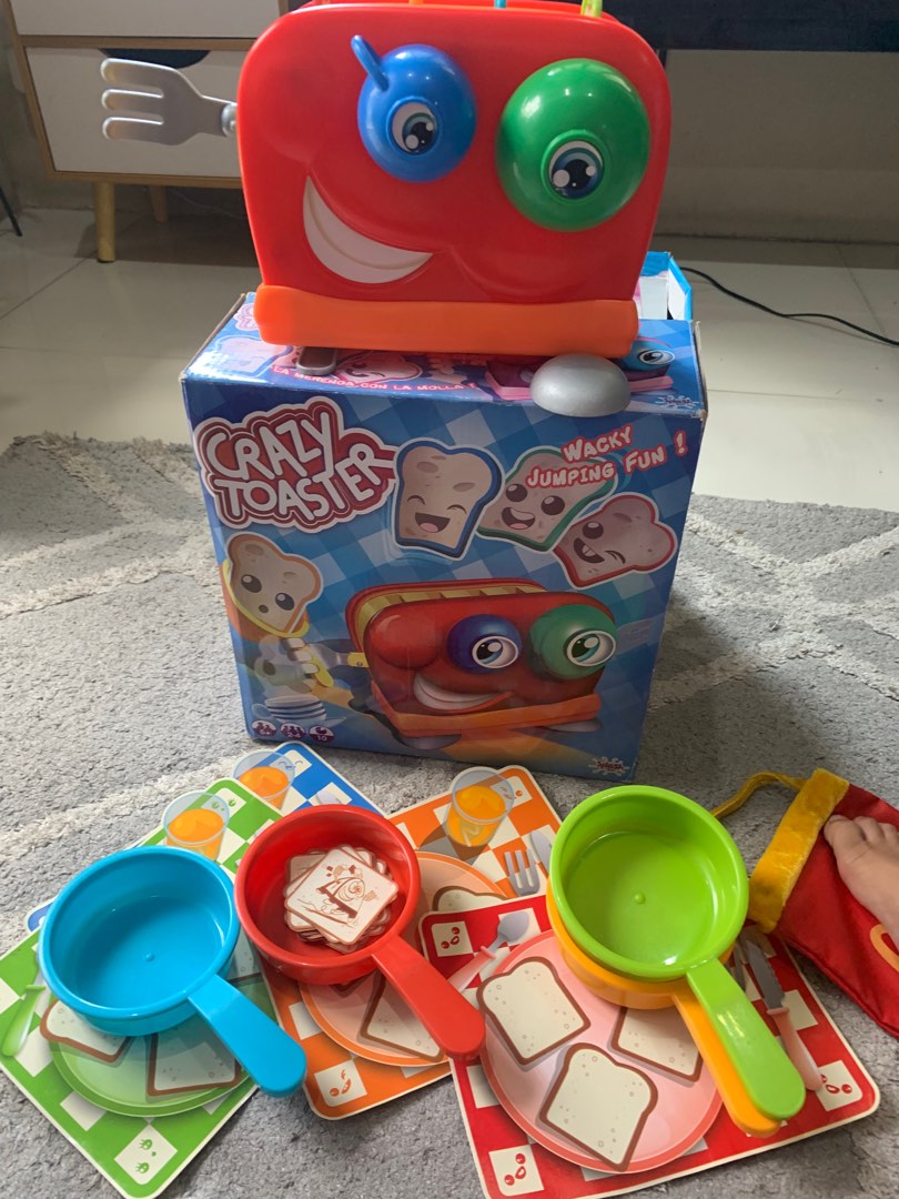 Crazy Toaster Board Game, Hobbies & Toys, Toys & Games on Carousell