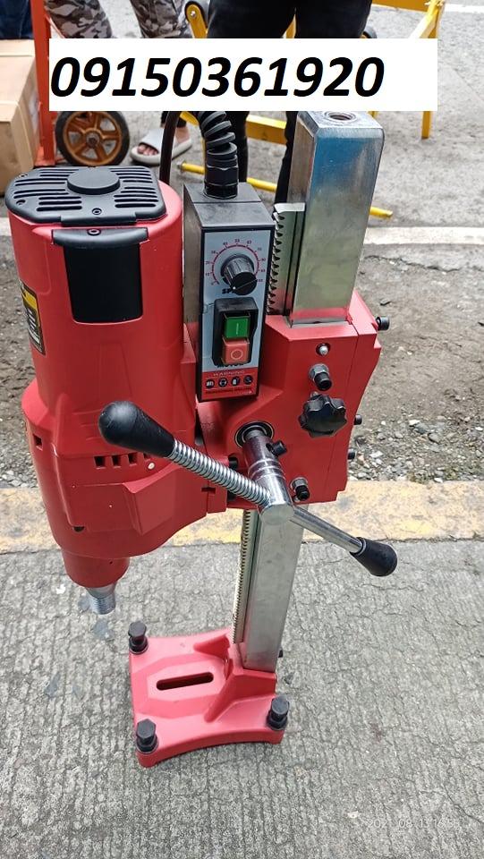 Diamond Core Drill Machine (Category: Construction Tools & Equipment) located in Manila. Submitted by 09150361920ronvillaflor (Listing ID 1189344805, Image 1). Description: Diamond Core Drill Machine Brand: Yojimbo Power: 220V/ 60Hz Motor Power: 3900W No load Speed: 0-700 RPM Control: Variable Speed Max Capacity: 200MM Price: 18,500/unit Welcome to "Takezo Industrial Supply" For inquiries GLOBE:📞 ☎ 0915-036-1920 VIBER:📞 ☎ 0915-036-1920 Email me
