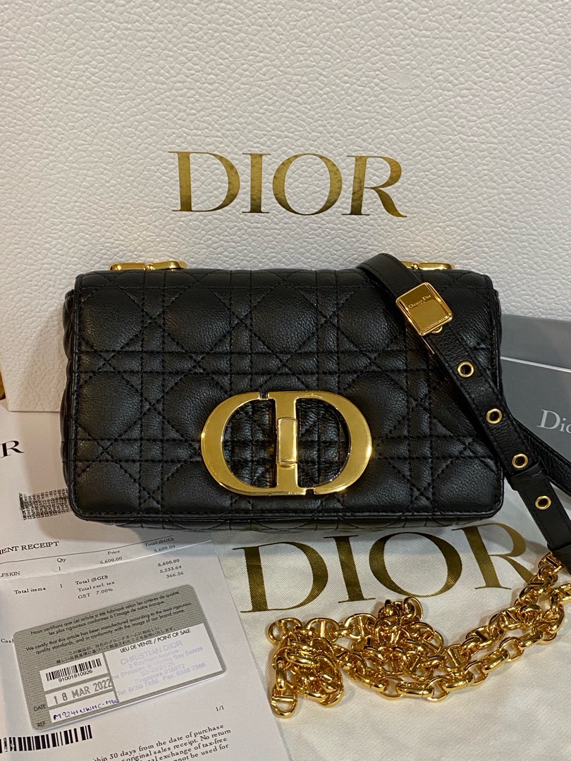 Dior Small Caro Bag, Luxury, Bags & Wallets on Carousell
