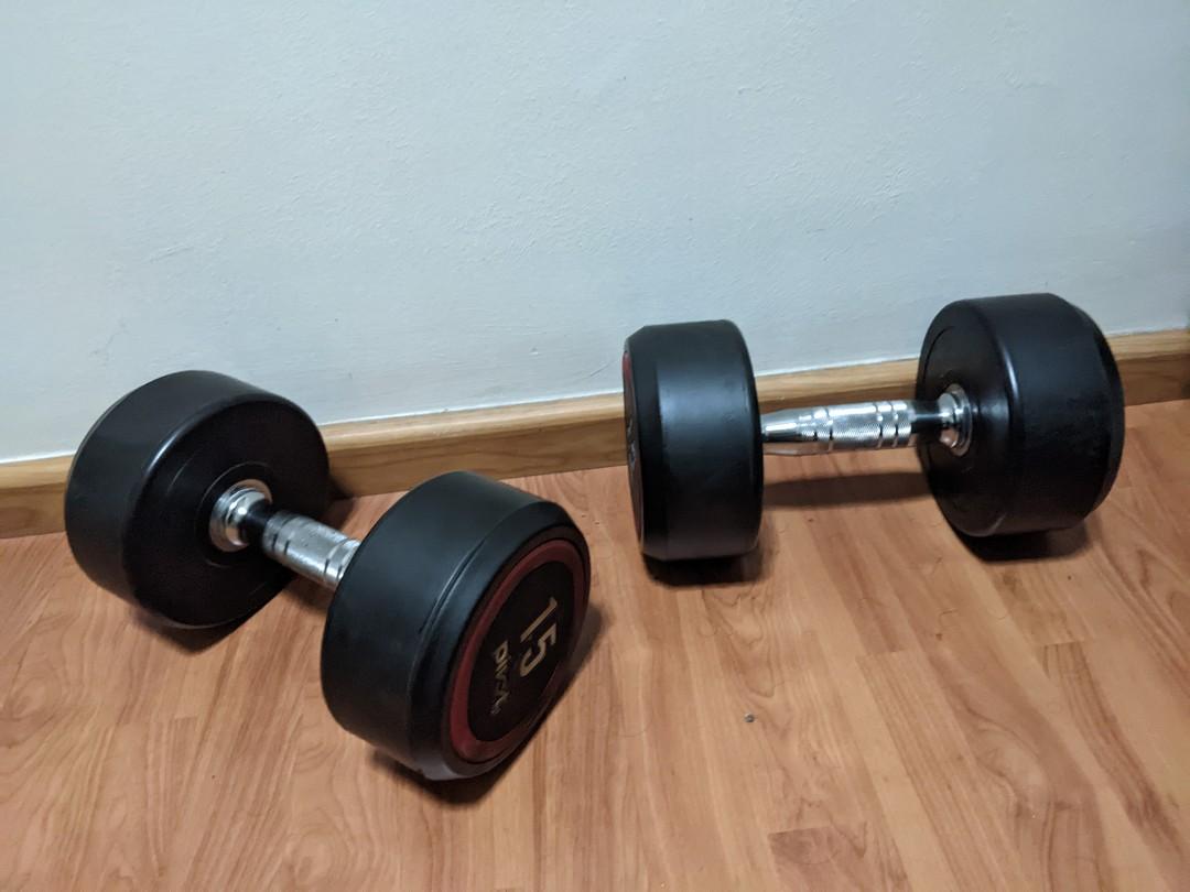Dumbells discount 15 kg