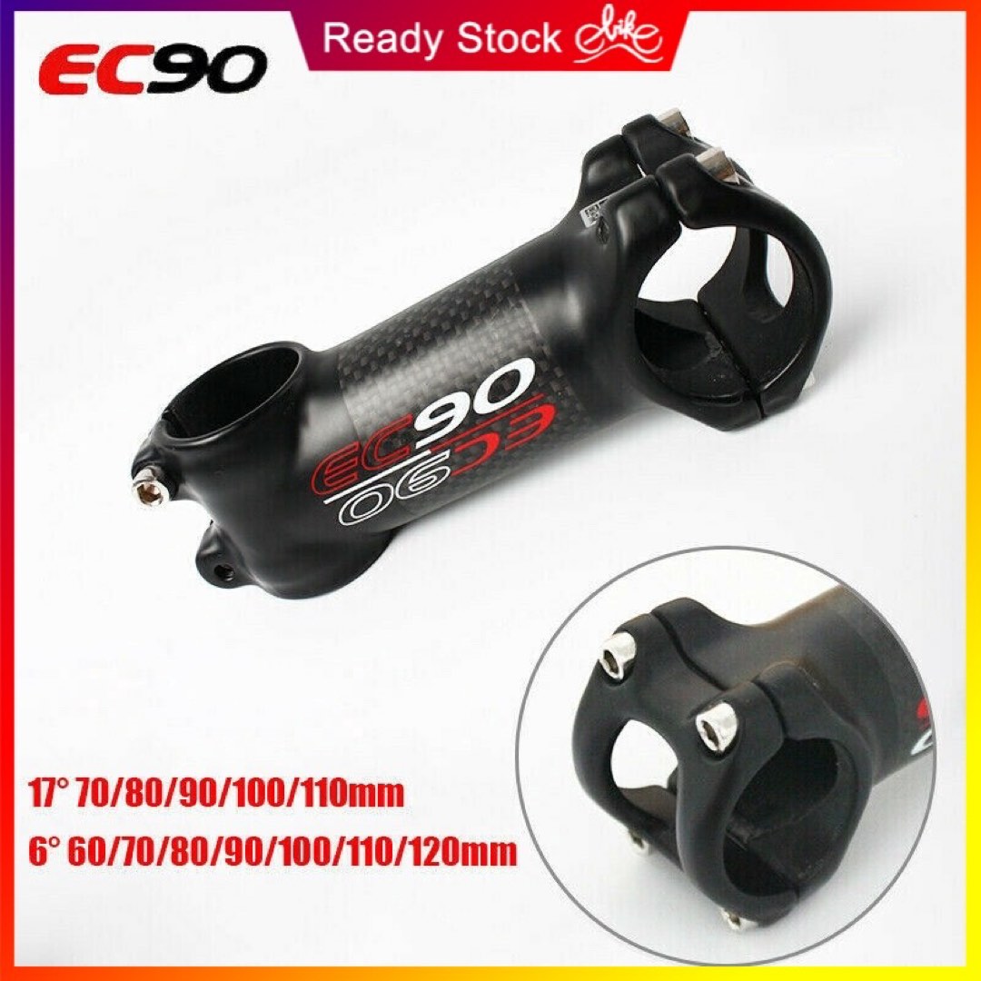 BRAND NEW IN STOCK EC90 Full Carbon Fibre Stem 6/17 degree 60/70/80/90 ...
