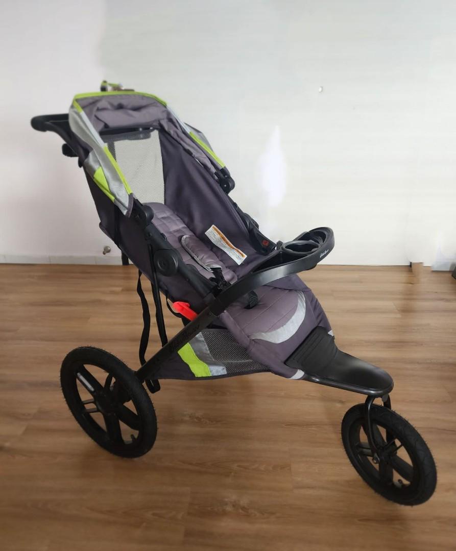 Eddie bauer jogging stroller green 2025