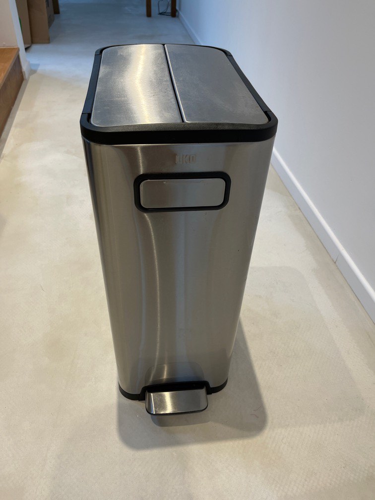 EKO Stainless Steel Rubbish Bin, Furniture & Home Living, Kitchenware