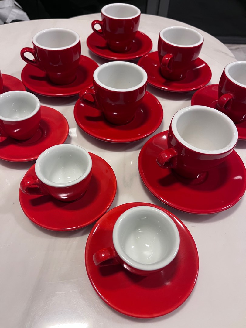 Espresso and cappuccino cups, Furniture & Home Living, Kitchenware