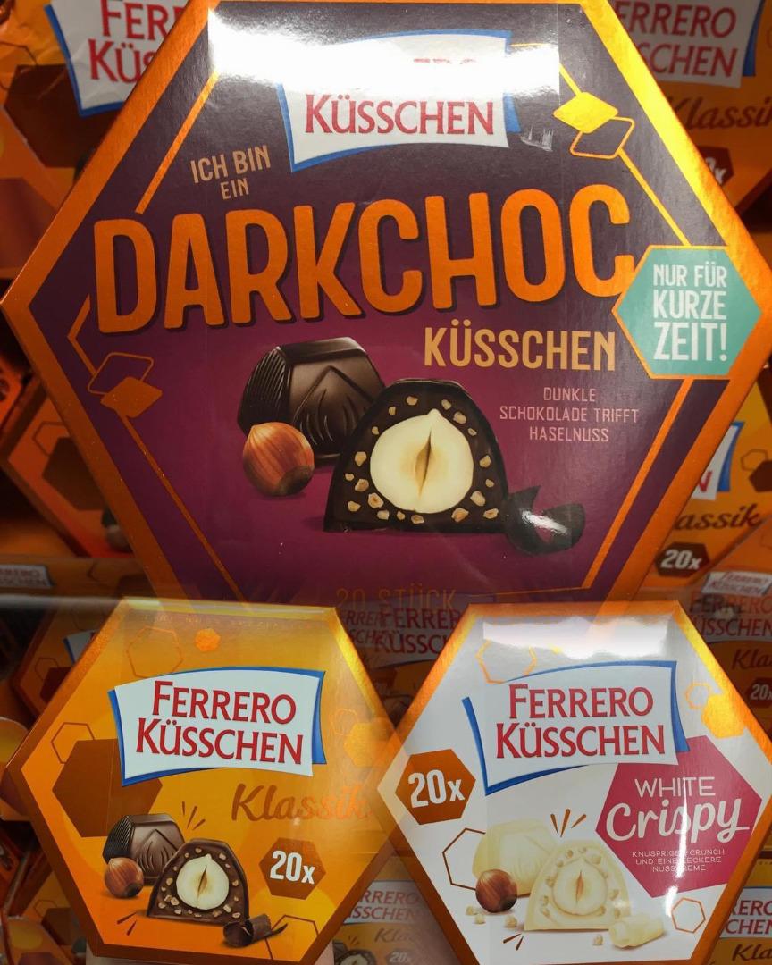 Ferrero Küßchen Zartbitter, Limited Edition dark chocolate …