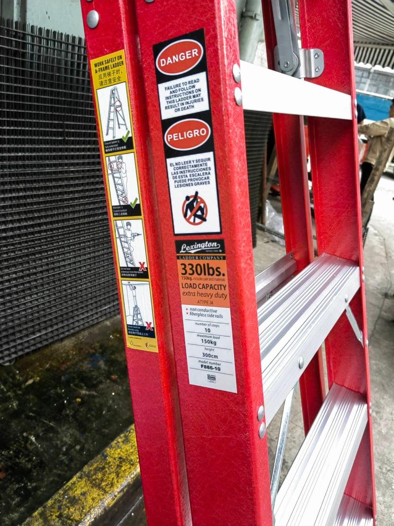 Fiberglass Ladder, Commercial & Industrial, Construction Tools