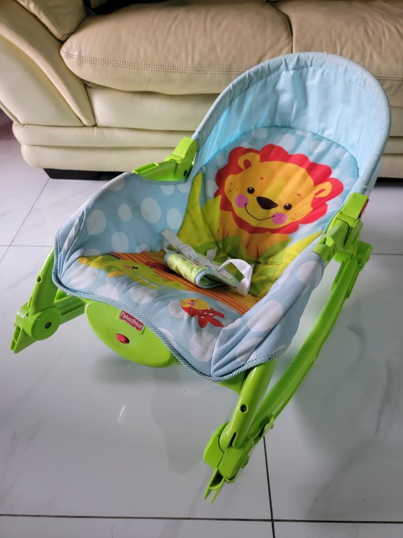 Fisher Price Lion Rocker 3in1, Babies & Kids, Baby Nursery & Kids
