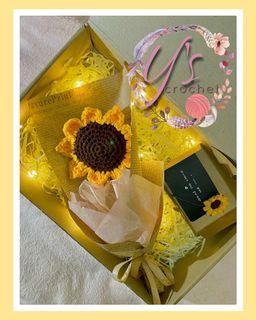 Flower Crochet Gift Box