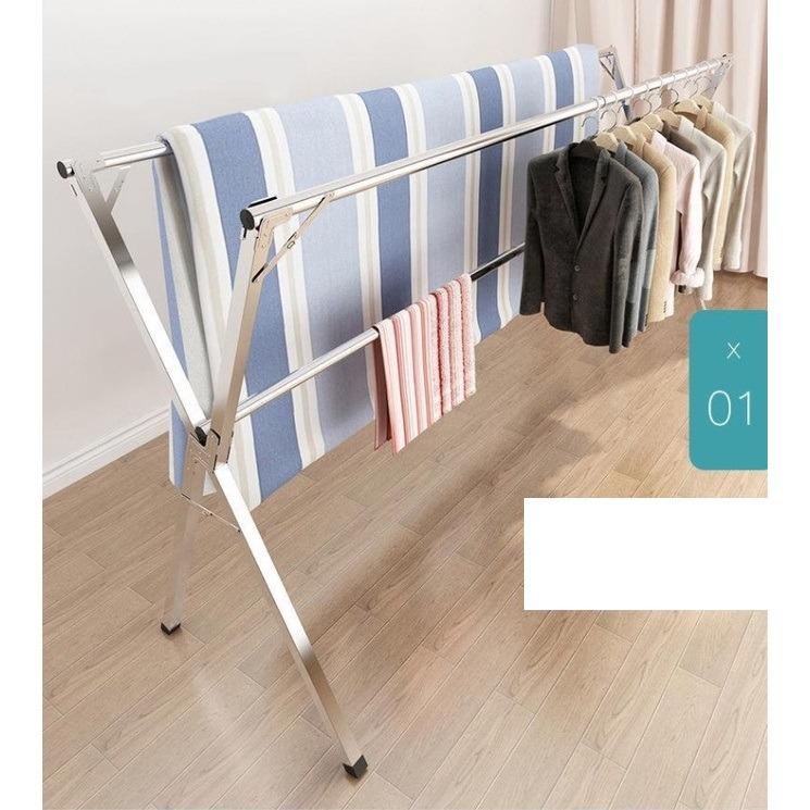 Foldable Extendable x Rack - Clothes Rack Laundry Drying Rack Strong ...