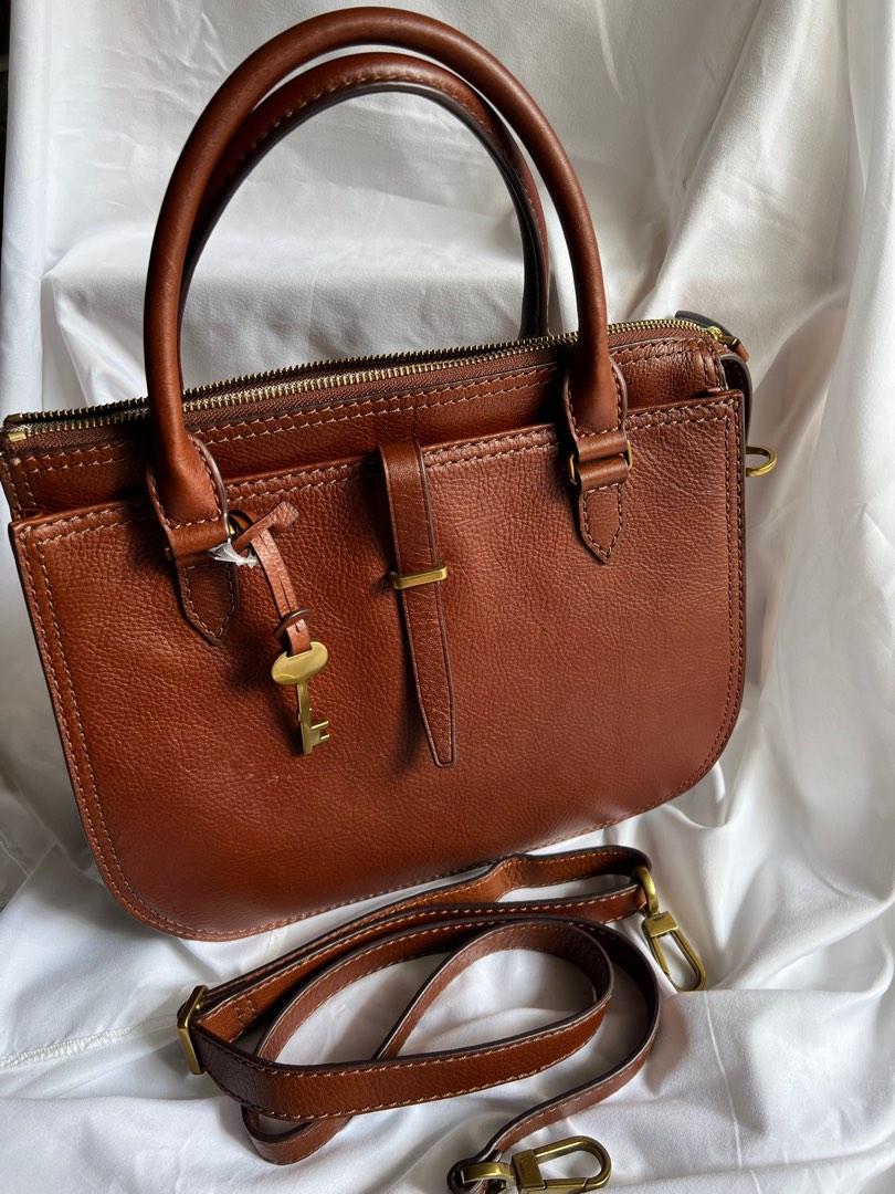 FOSSIL RYDER SATCHEL BAG, Luxury, Bags & Wallets on Carousell