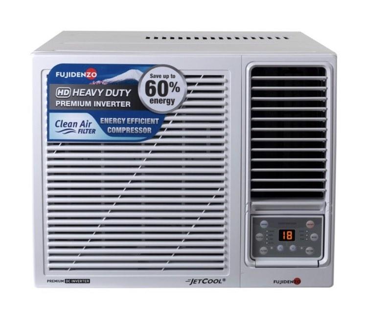 fujidenzo window type aircon inverter full dc 1hp 1.5hp 2hp 2.5hp iwar ...