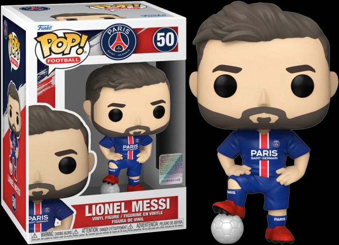  Funko Pop! Fútbol: Paris Saint-Germain - Lionel Messi
