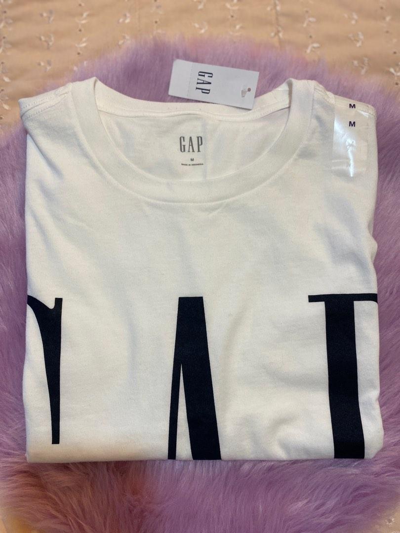 GAP Men's White Tshirt, Men's Fashion, Tops & Sets, Tshirts & Polo