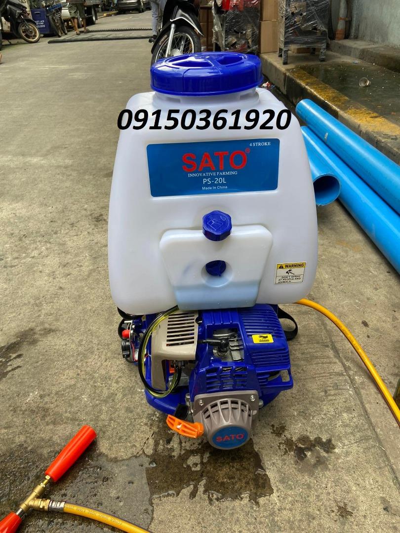 Gasoline Knapsack Power Sprayer (Category: Construction Tools & Equipment) located in Manila. Submitted by 09150361920ronvillaflor (Listing ID 1189343564, Image 1). Description: Gasoline Knapsack Power Sprayer Specs: 4 Stroke Brand: SATO Price: 8,000 Welcome to "Takezo Industrial Supply" For inquiries GLOBE:📞 ☎ 0915-036-1920 VIBER:📞 ☎ 0915-036-1920 Email me@ 📫 📑 r-o-n-.-t-a-k-e-z-o-i-n-d-u-s-t-r-i-a-l-@-g-m-a-i-l-.-c-o-m Check my Carousell: h