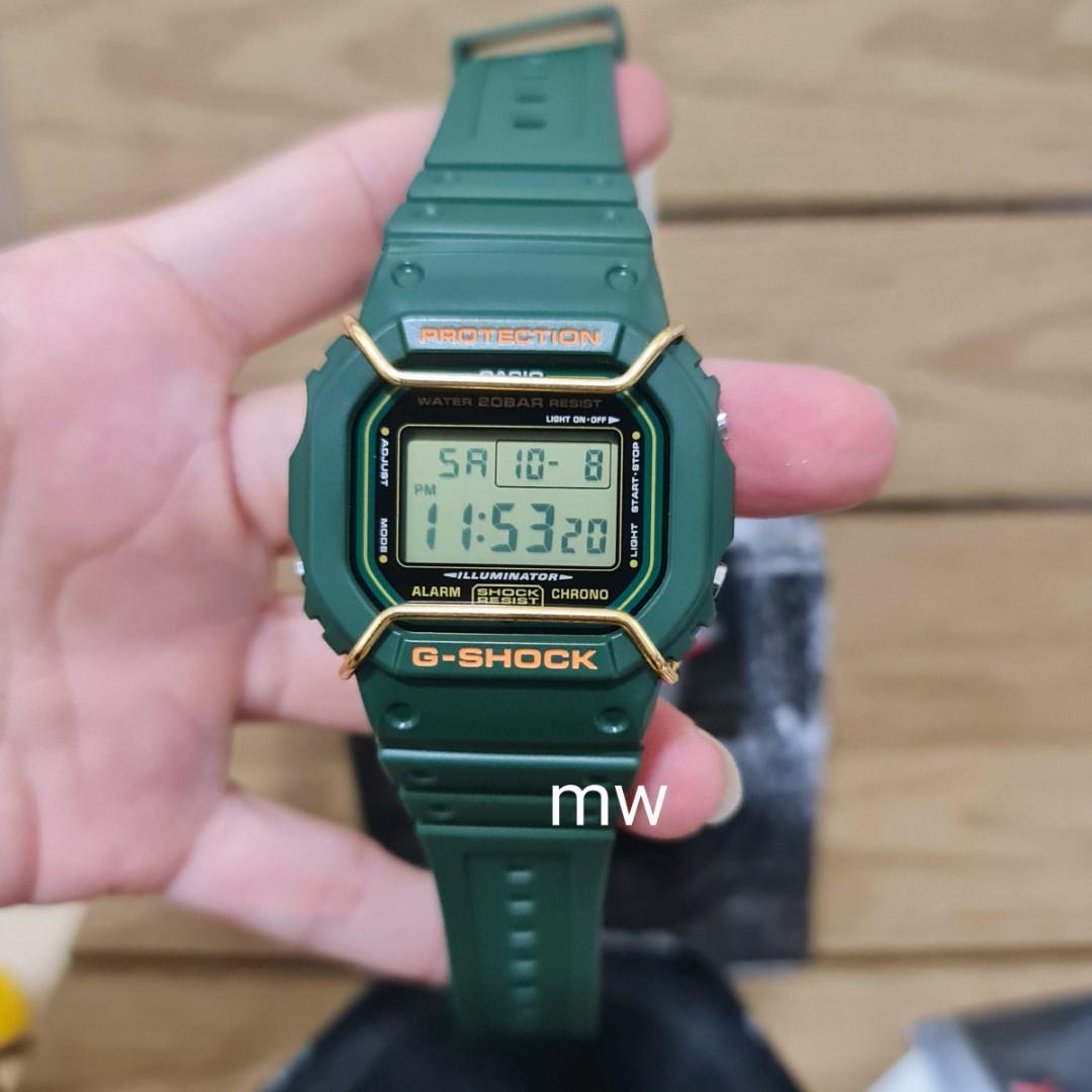 Genuine Casio Men G Shock watch dw5600 dw 5600 dw 5600rb dw 5600rb 3 with bull bar brand new