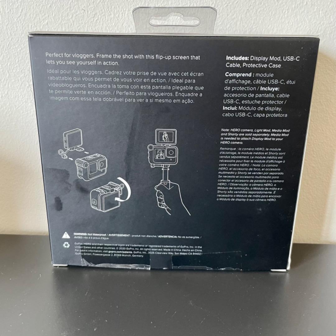 GoPro Display Mod Hero 9/ Hero 8, Photography, Lens & Kits on Carousell