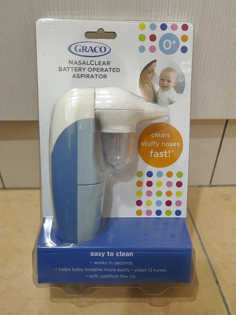 Graco nasalclear battery shop operated nasal aspirator