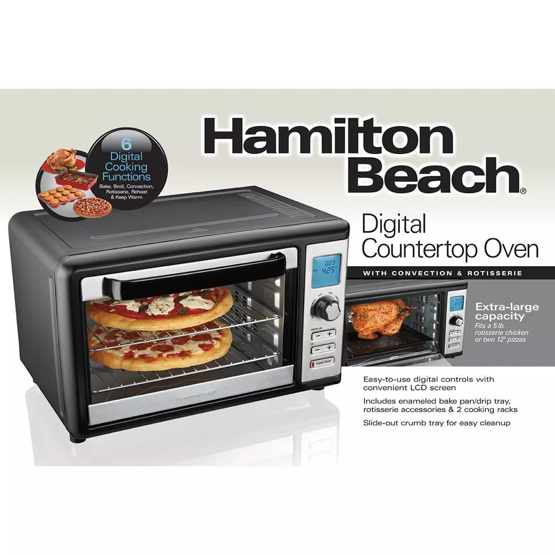 Hamilton Beach SureCrisp Air Fryer 32L Digital Toaster Oven With
