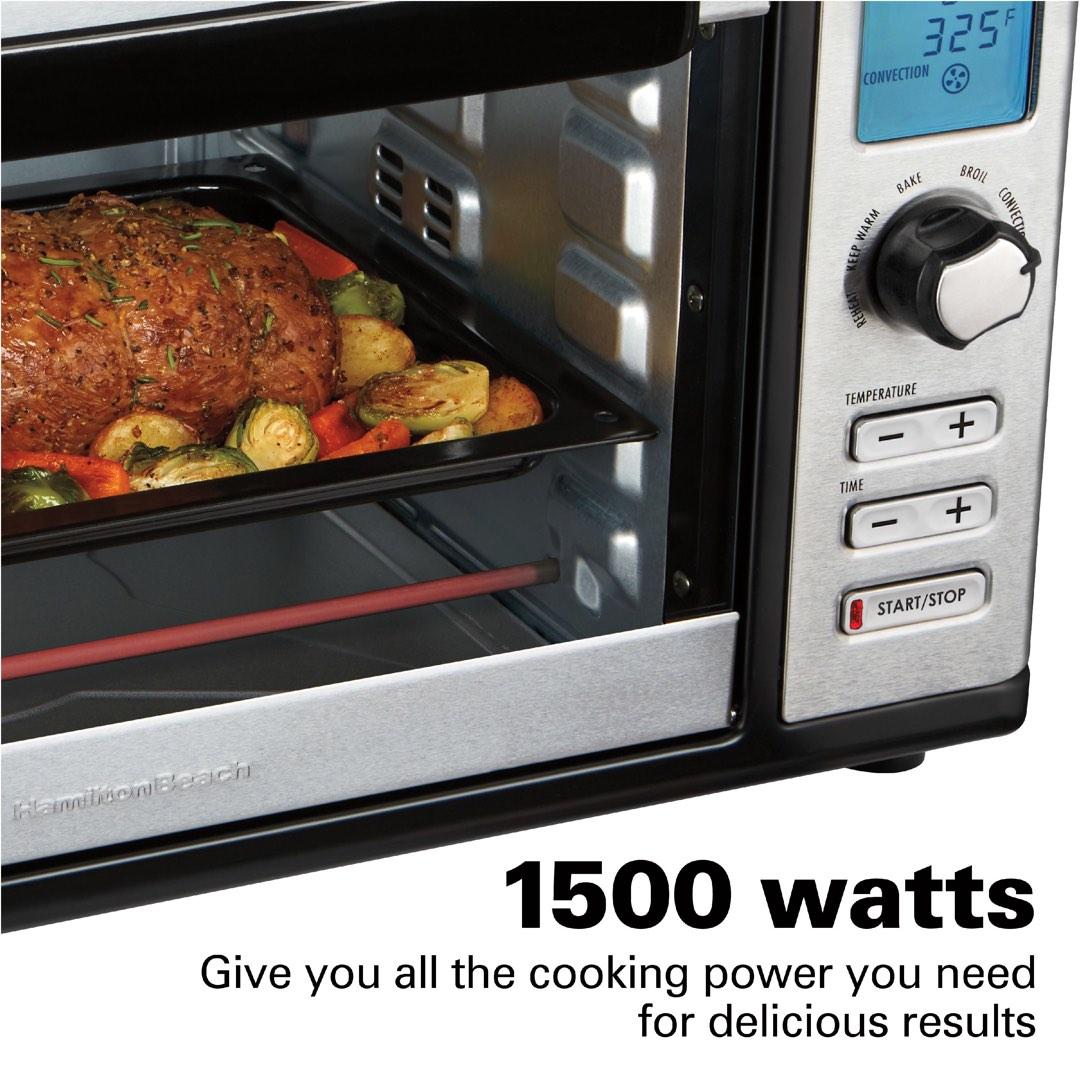 Hamilton Beach SureCrisp Air Fryer 32L Digital Toaster Oven With