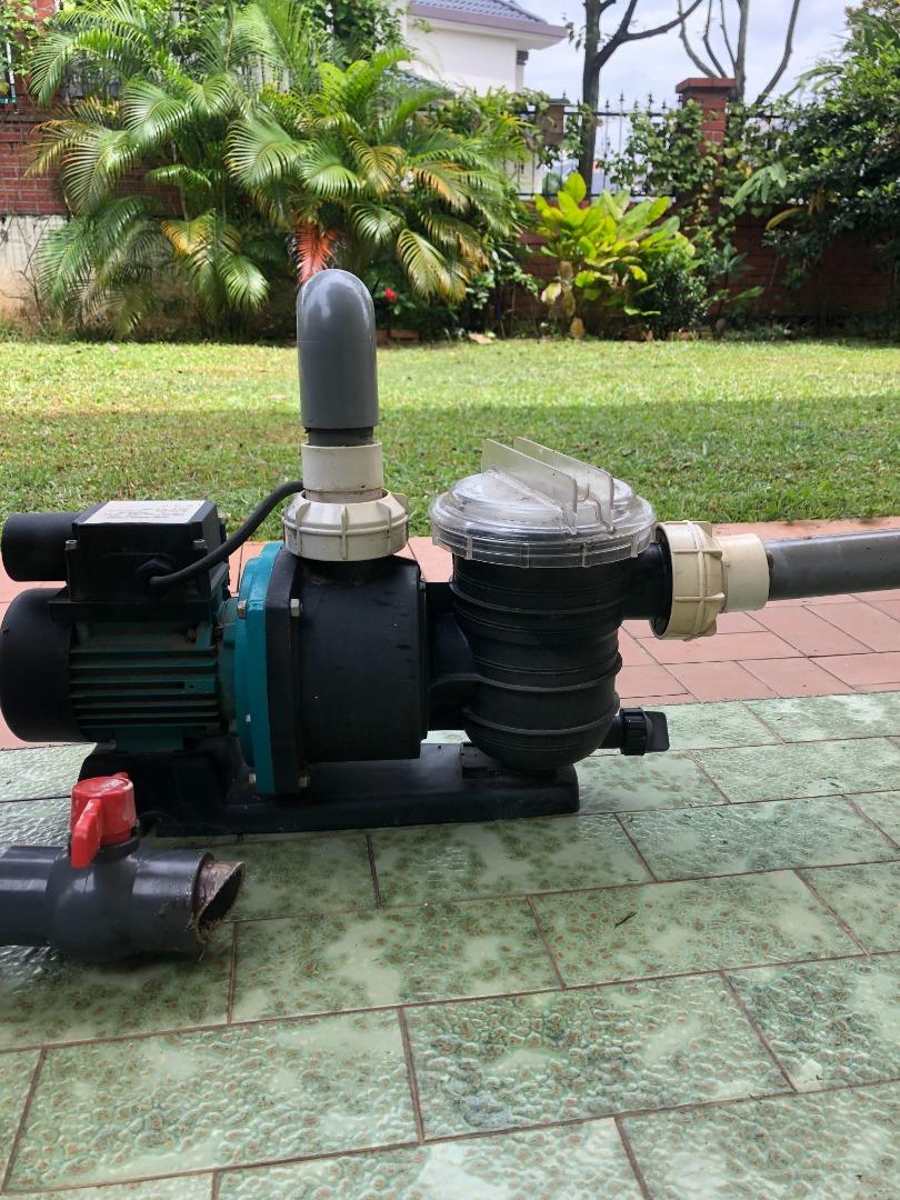Hayward Pool Filter EC65A and Pump LTP400, Furniture & Home Living