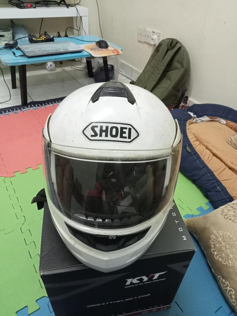Helmet shoei syncrotec Auto Accessories on Carousell