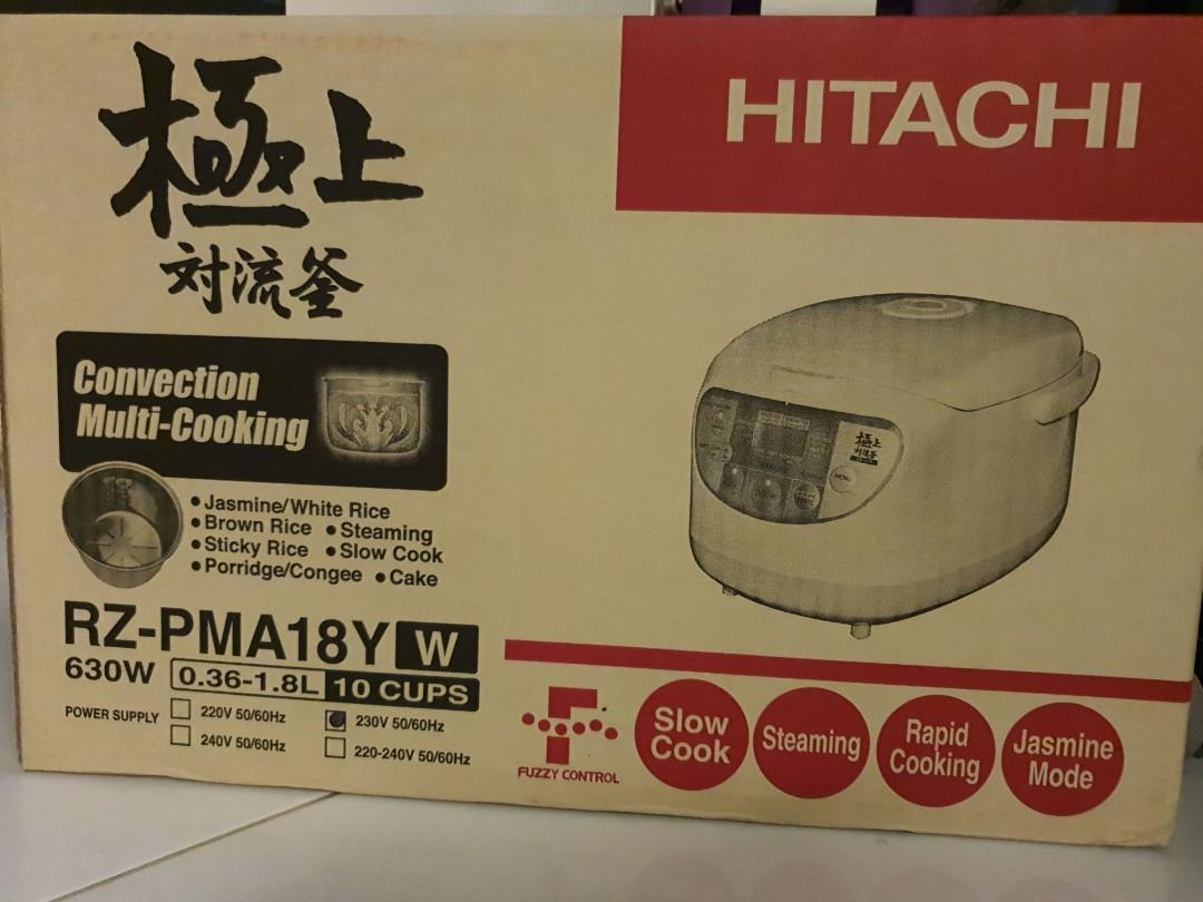 Hitachi Rice Cooker 1.8L (with delivery), TV & Home Appliances, Kitchen
