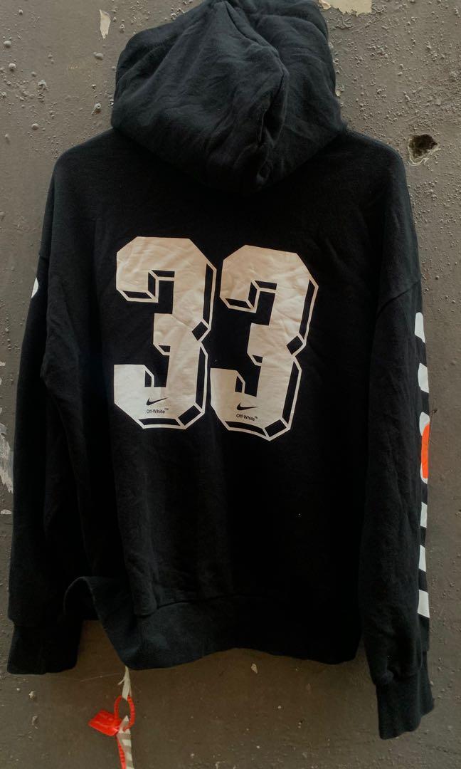 Off white nike deals 33 hoodie