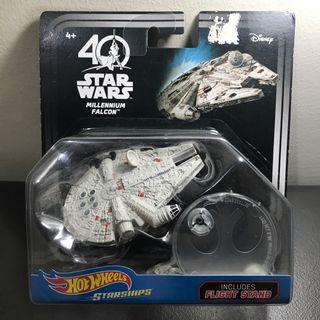 Star Wars Hot Wheels Starships Millennium Falcon 40th Anniversary Edition (2016/2017)