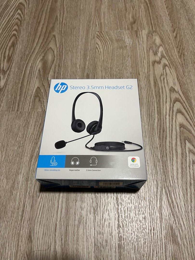HP Stereo 3.5mm & on Headsets G2, Headphones Headset Audio, Carousell
