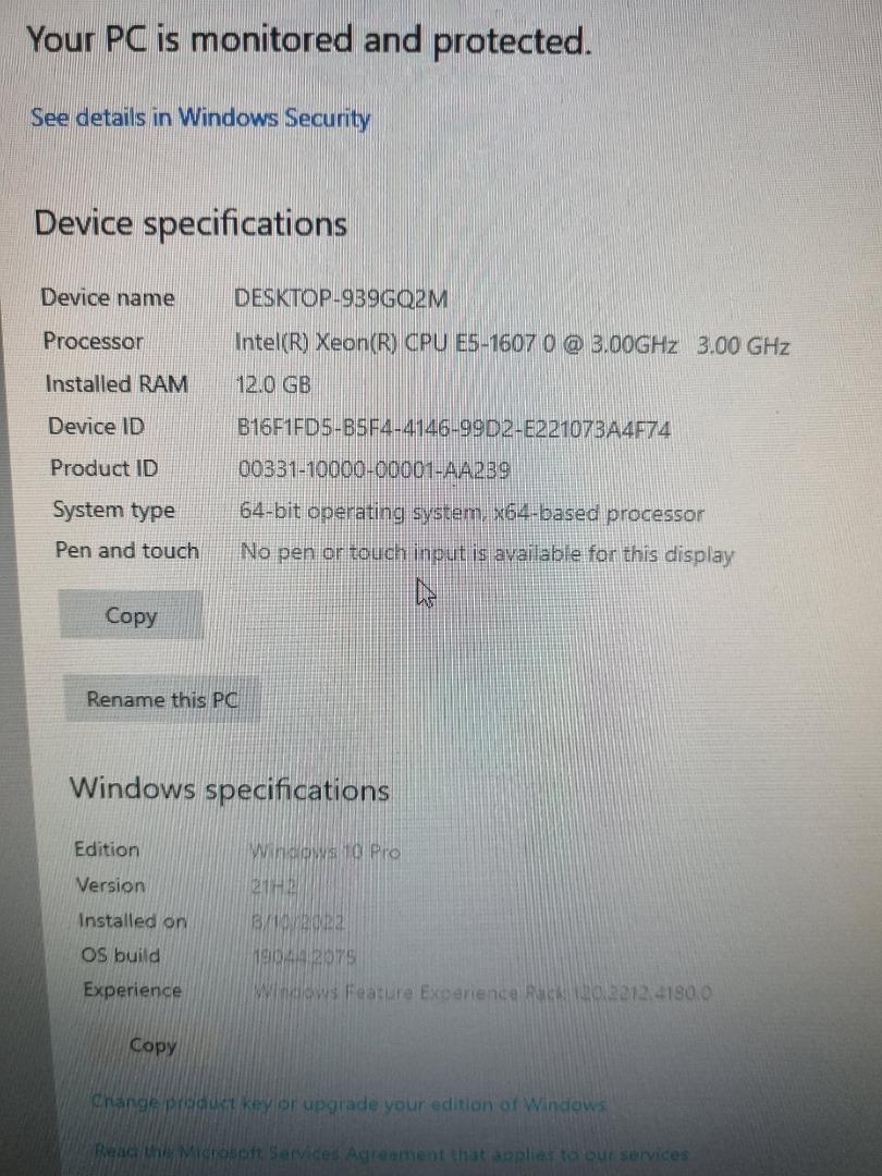 HP Workstation Intel Xeon, 12gb RAM, 128gb SSD+1 TB Hardisk with NVDIA  Quadro 600 (CPU ONLY), Computers  Tech, Desktops on Carousell