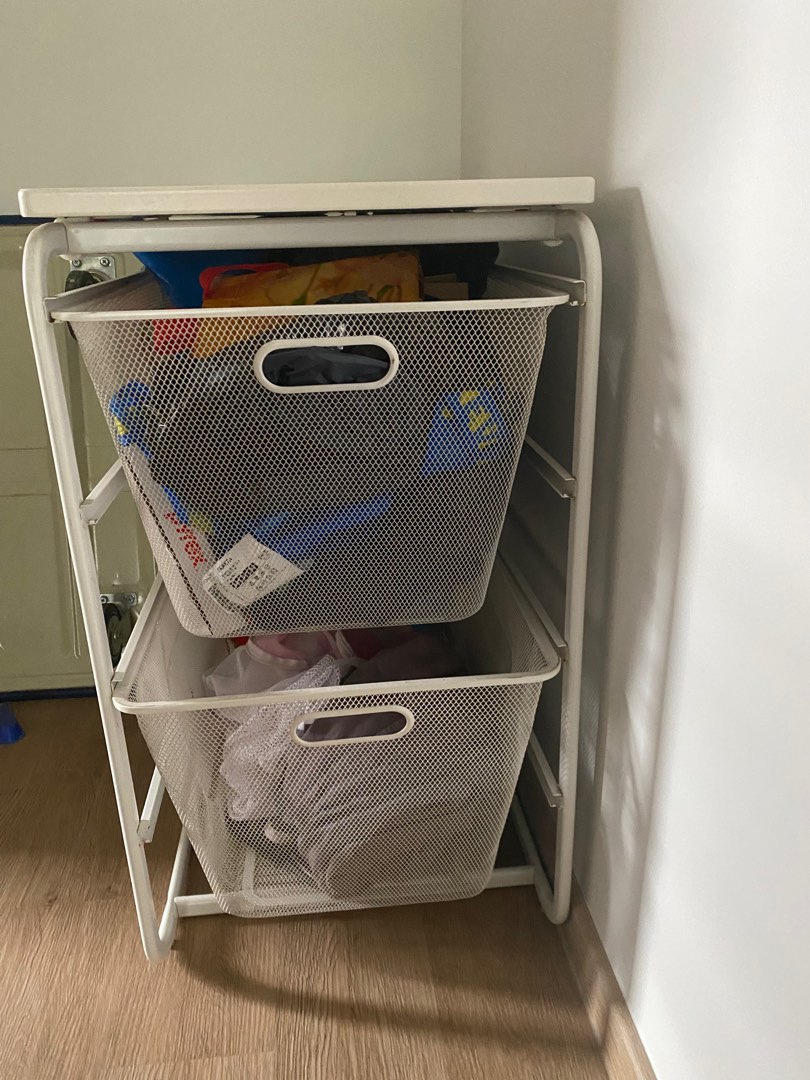 Ikea Algot laundry basket system, Furniture & Home Living, Home