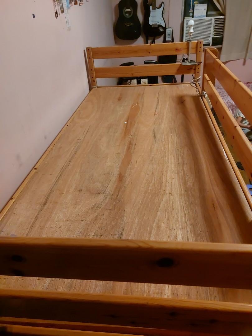 Ikea Children's Loft Bed With Slide, Furniture & Home Living, Furniture