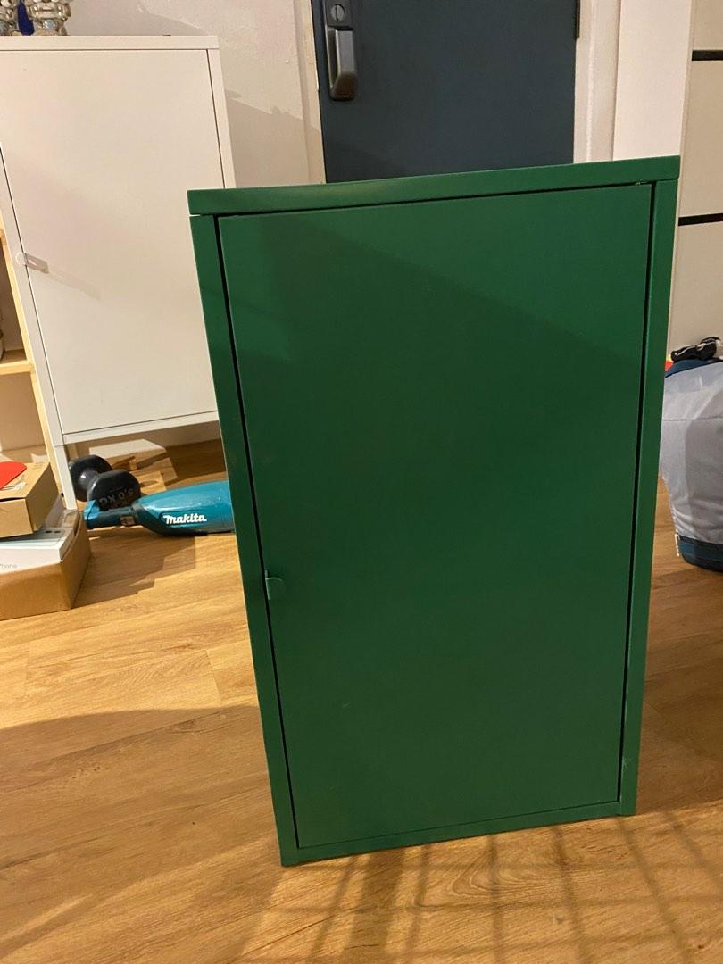 IKEA green metal Furniture & Home Living, Furniture, Shelves