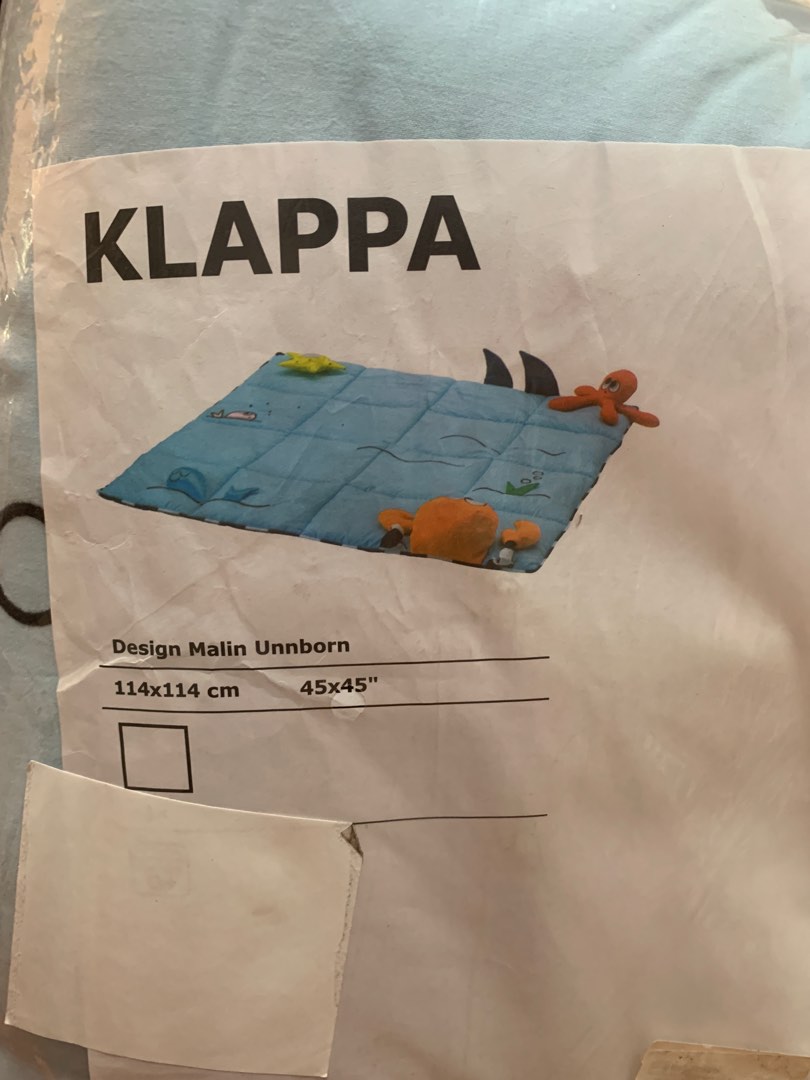 Ikea Klappa playmat, 兒童＆孕婦用品, 嬰兒玩具 Carousell