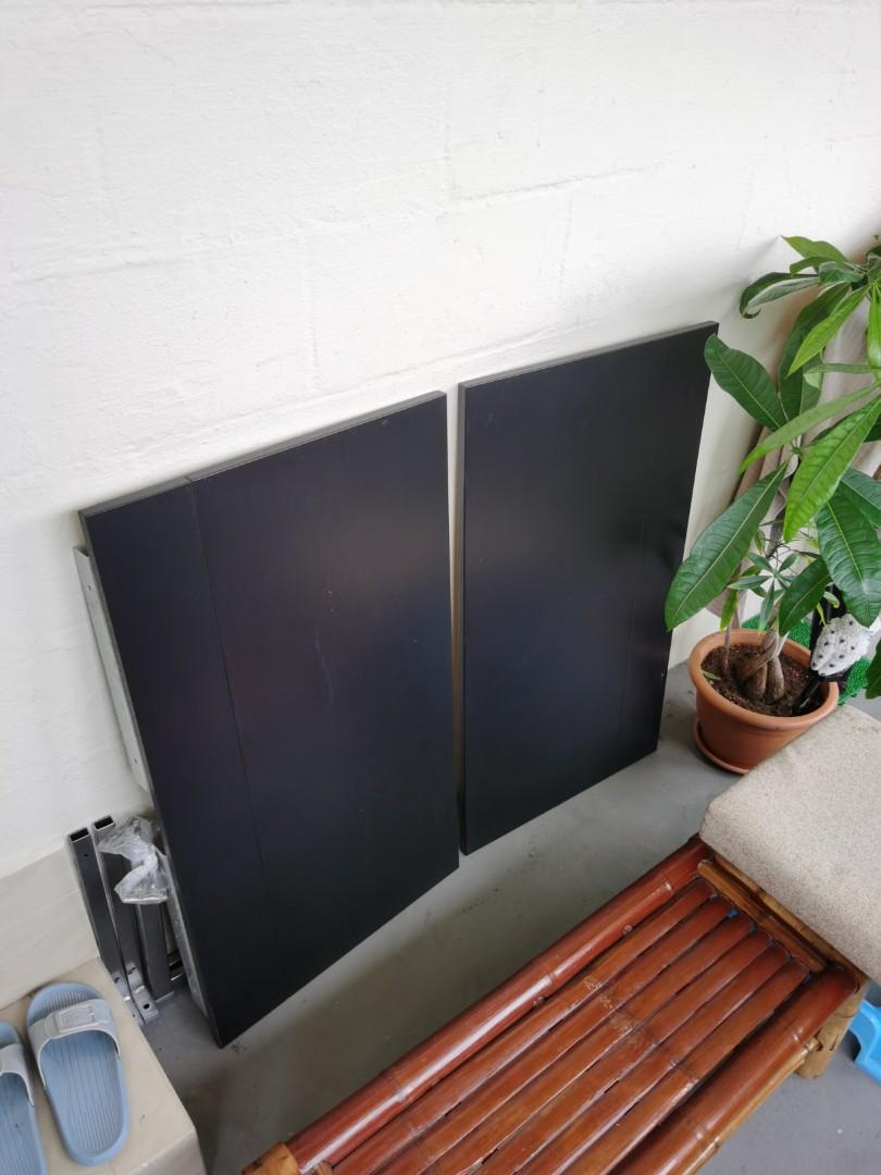 Ikea Norberg wall mounted folding table, Furniture & Home Living